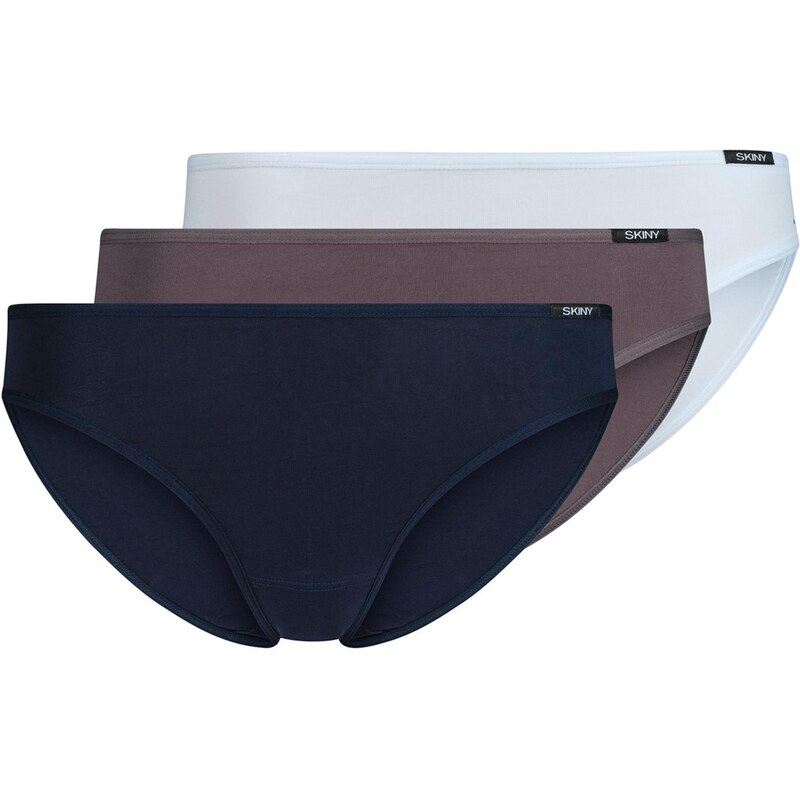 Skiny Nohavičky Essentials Rio námornícka modrá / čokoládová / biela 65482295