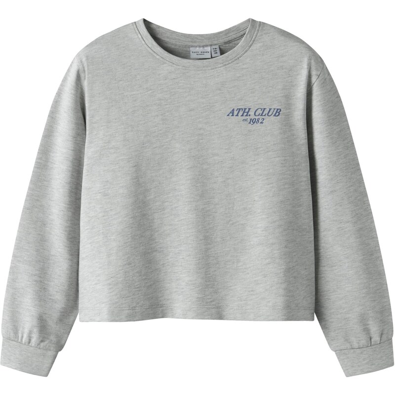 NAME IT Mikina NKFVANITA námornícka modrá / sivá 64529041