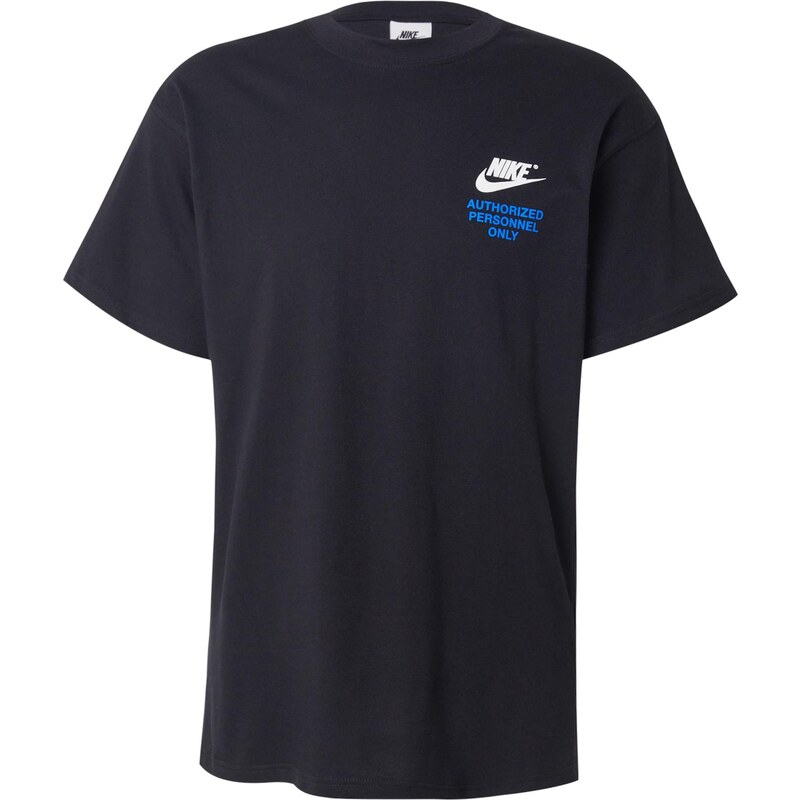 Nike Sportswear Tričko azúrová / čierna / biela 64529212
