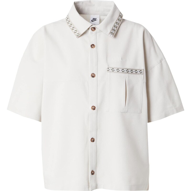 Nike Sportswear Blúzka slonová kosť / tmelová / olivová 64529248