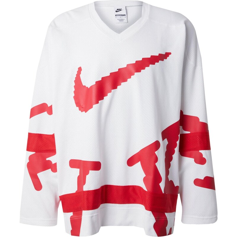 Nike Sportswear Tričko CLUB HOCKEY červená / biela 64529249