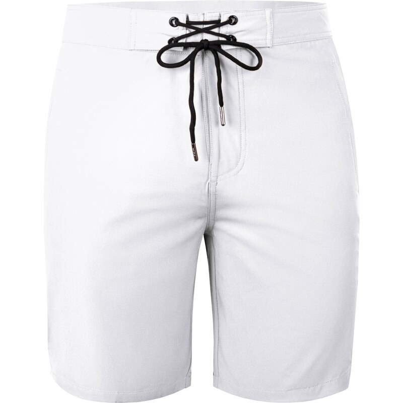 YEAZ Plavecké šortky Davey smaragdová / čierna / biela 64563796