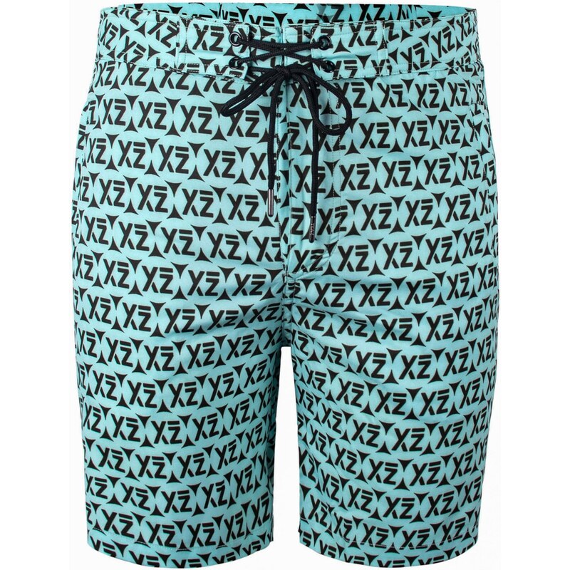 YEAZ Plavecké šortky Dazzers tyrkysová / čierna 64563816