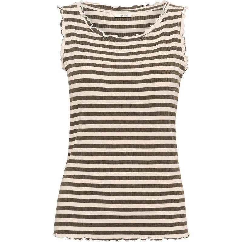 Cream Top Ribba béžová / čierna 64528717