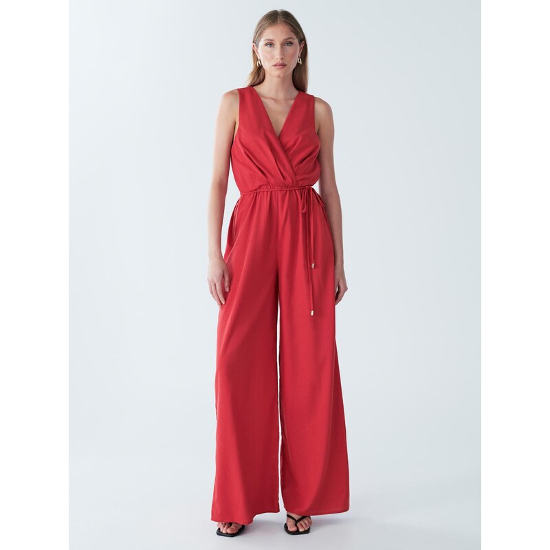 BWLDR Overal SPARKLE JUMPSUIT červená 65883586