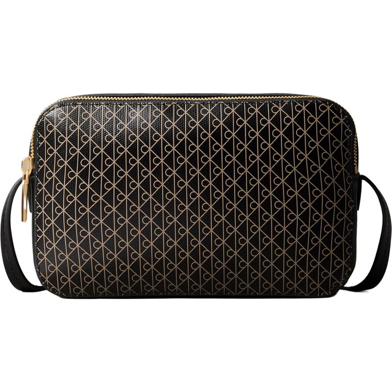 Calvin Klein Taška cez rameno béžová / čierna 65457156