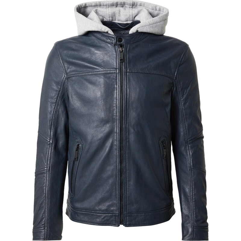 Maze Prechodná bunda námornícka modrá / sivá melírovaná 64529182