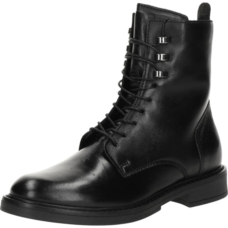 MJUS Šnurovacie členkové čižmy čierna 65884832