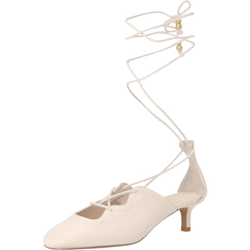 & Other Stories Lodičky s otvorenou pätou šedobiela 65966766