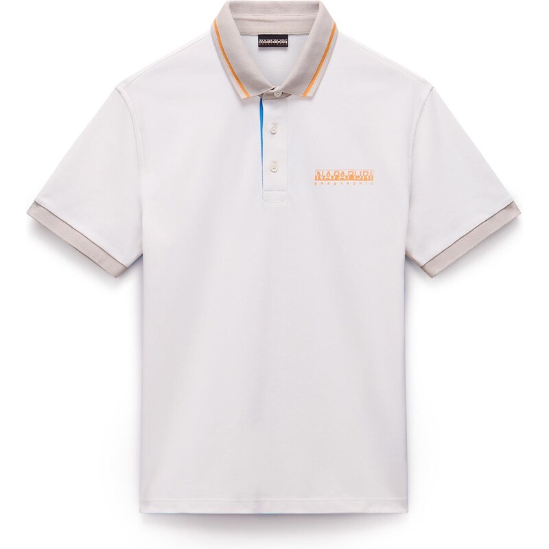 NAPAPIJRI Tričko E-Zeri béžová / nebielená / oranžová 64563728