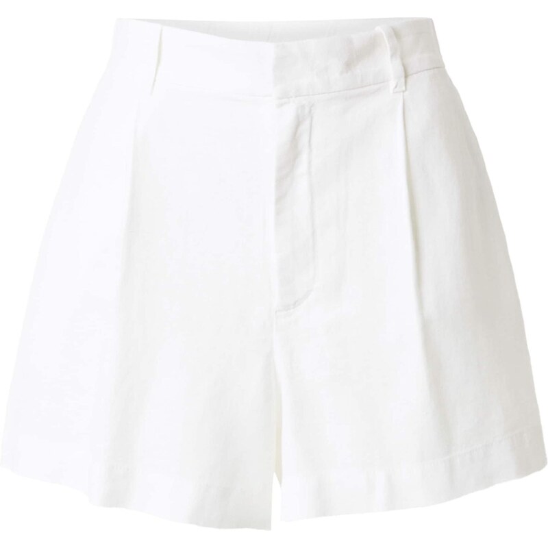 GAP Plisované nohavice biela 64529114