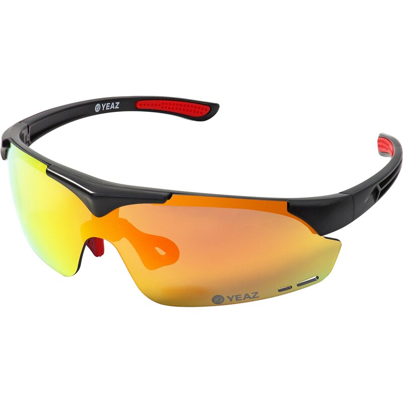 YEAZ Športové slnečné okuliare Sunup neónovo žltá / oranžová / čierna 64563768