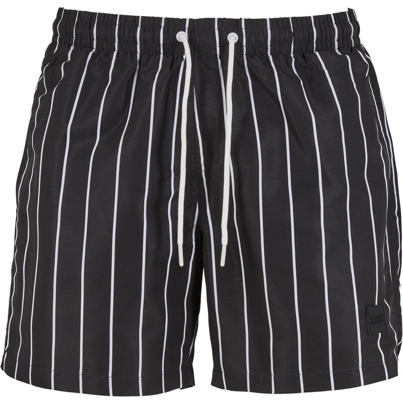 Urban Classics Plavecké šortky čierna / biela 65874550