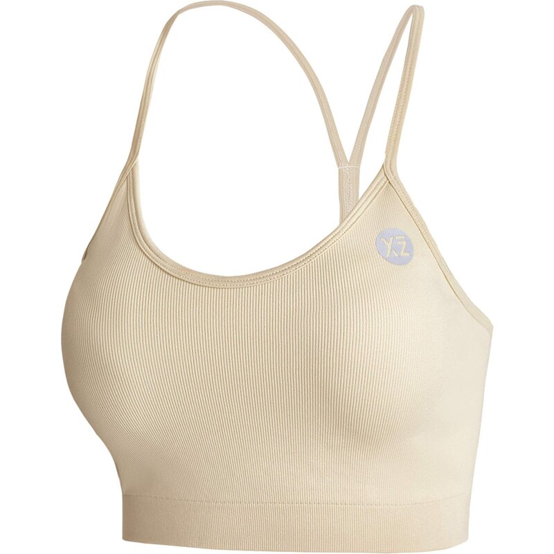 YEAZ Športový top Charm nebielená / sivá 65215956