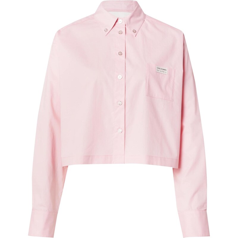 OH APRIL Blúzka OH APRIL x LOVE Stories - Pete ružová 65881597