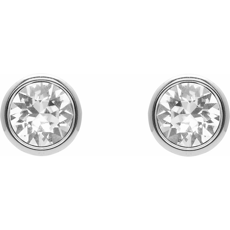 AURA Trblietavé kôstkové náušnice s Preciosa kryštálom PCNS063 66589765