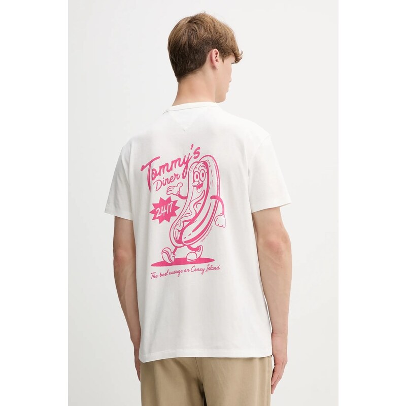 Bavlnené tričko Tommy Jeans 64530347