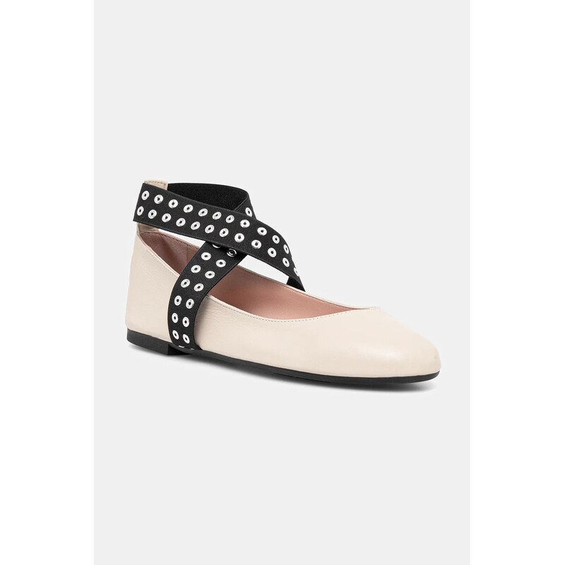 Kožené balerínky Pretty Ballerinas Nicole 64567219