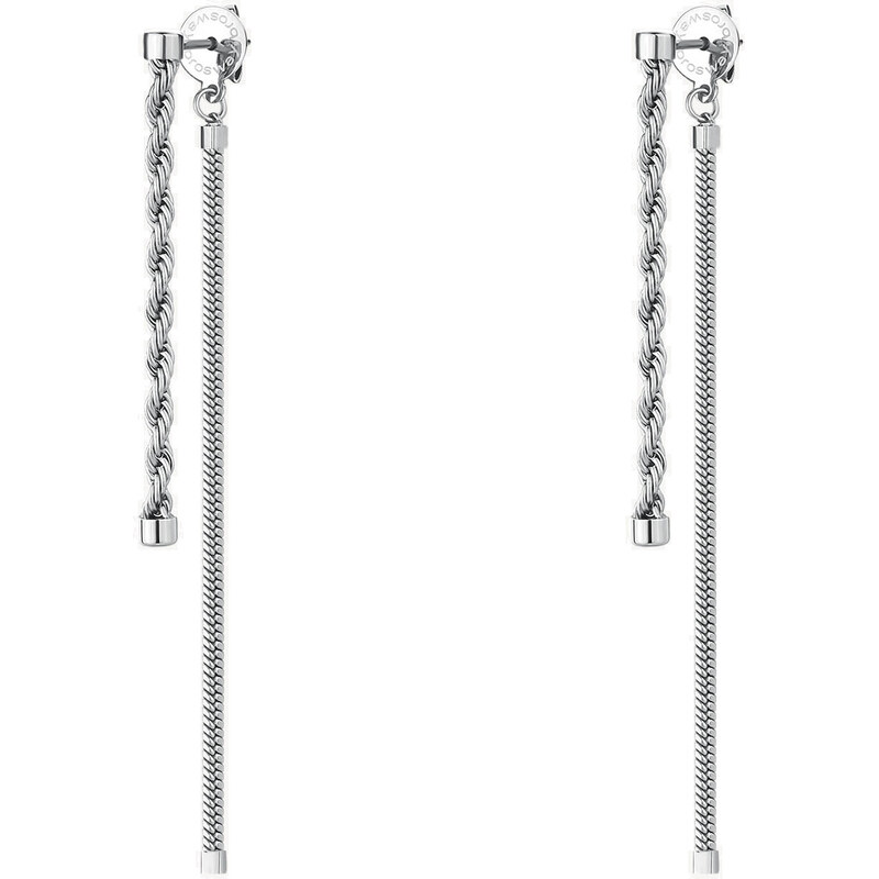 Brosway Dlhé oceľové náušnice 2v1 Essential BNL08 6 cm 66579911