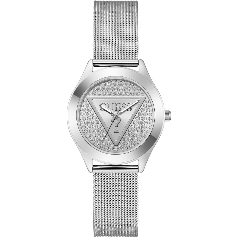 Guess Ladies Silver Tone Analog Watch GW0835L1 66591289