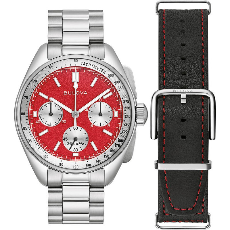 Bulova Lunar Pilot + NATO strap 96K115 66587635