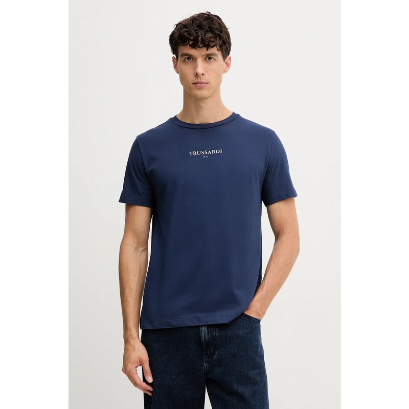 Bavlnené tričko Trussardi 64539884