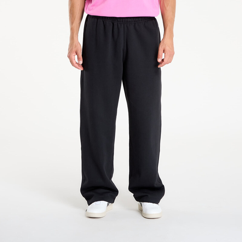 Tepláky Nike Solo Swoosh Mens Fleece Open-Hem Pants Black/ Black/ 64540221