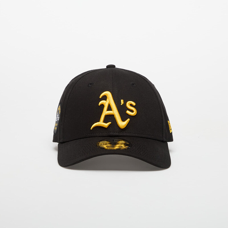 Šiltovka New Era Oakland Athletics 9FORTY Side Patch Cap Black 64540292