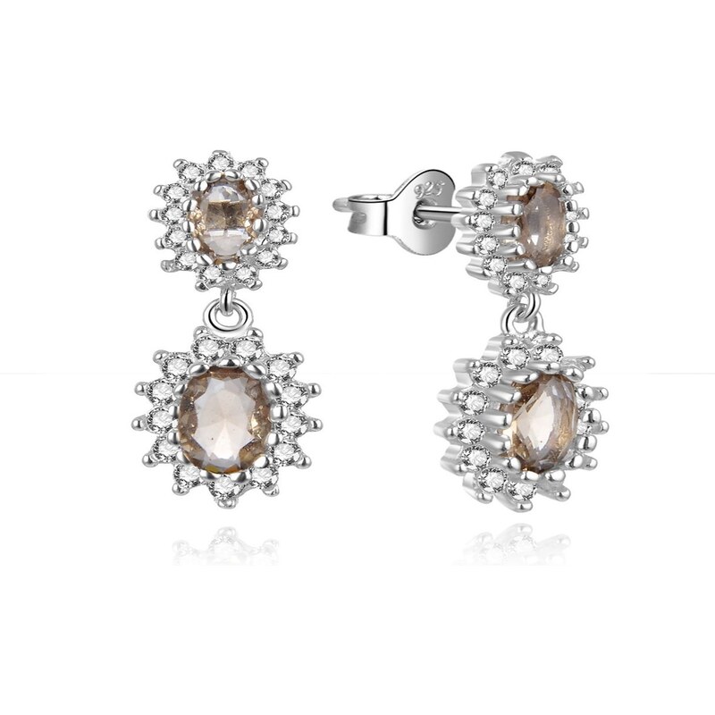 MOISS Originálne strieborné náušnice s kubickými zirkónmi E0003113 66592945