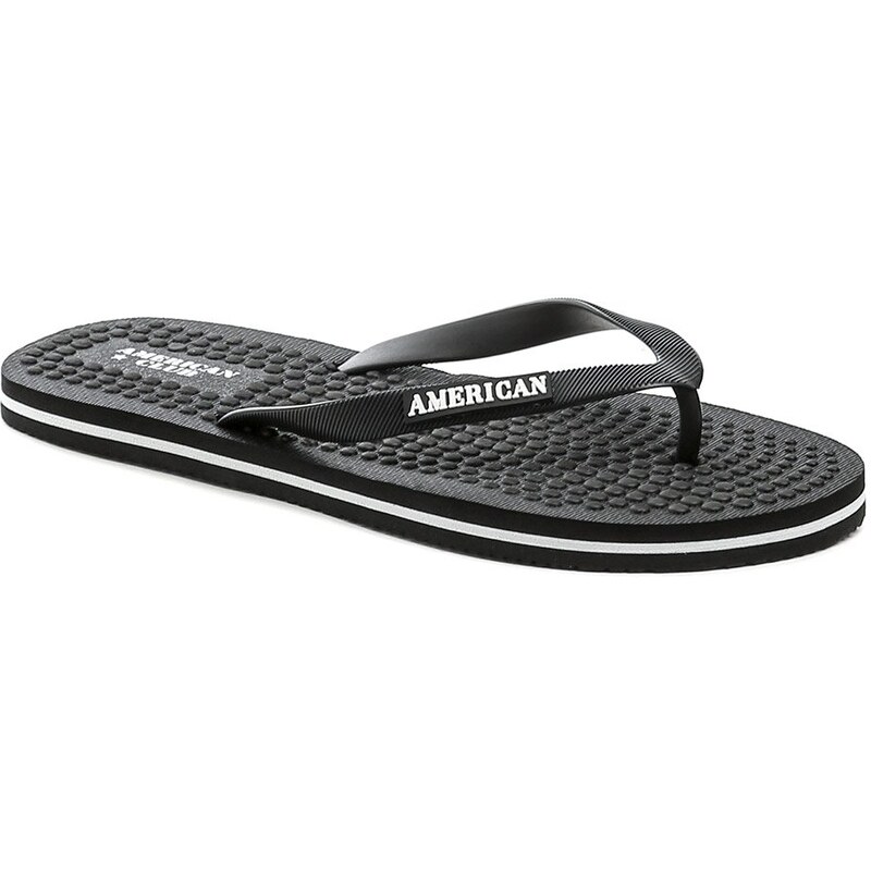 American Club NH110-23 čierne pánske žabky 64540502