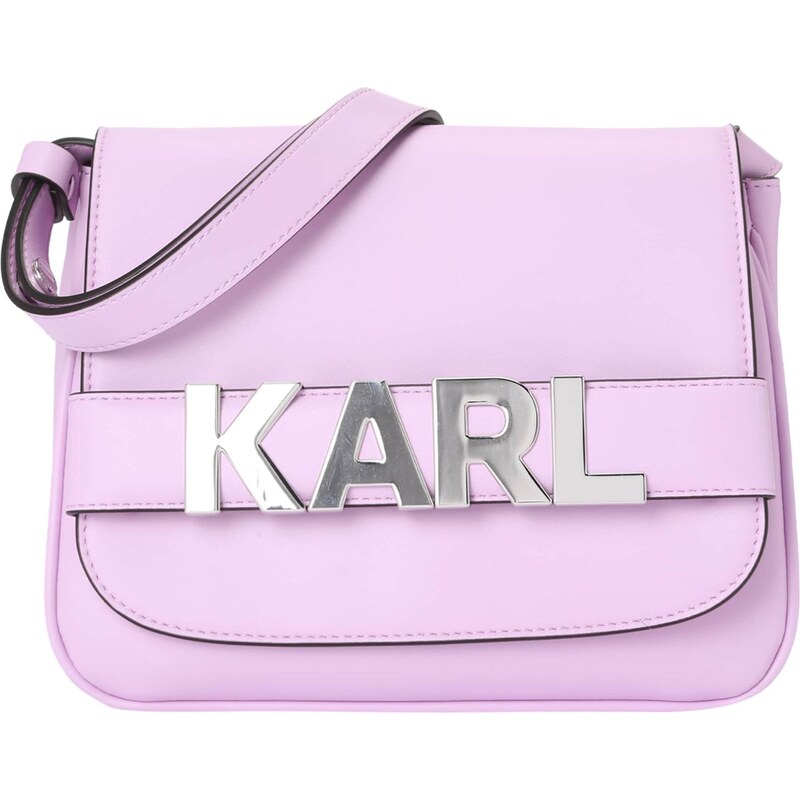 Karl Lagerfeld Taška cez rameno levanduľová / strieborná 54288099