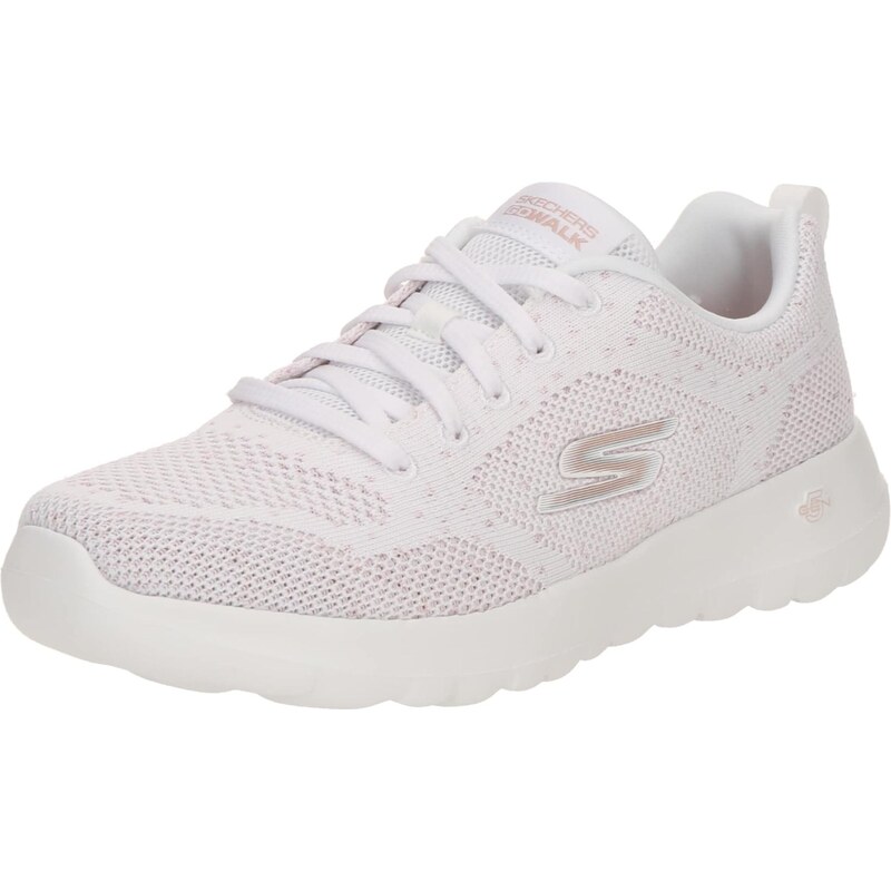 SKECHERS Nízke tenisky GO WALK JOY - VIOLET svetlohnedá / biela 64547577