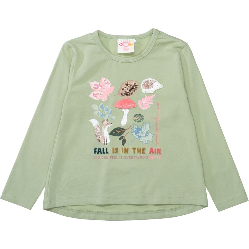 STACCATO Tričko pastelovo zelená / tmavozelená / ružová / biela 65921328