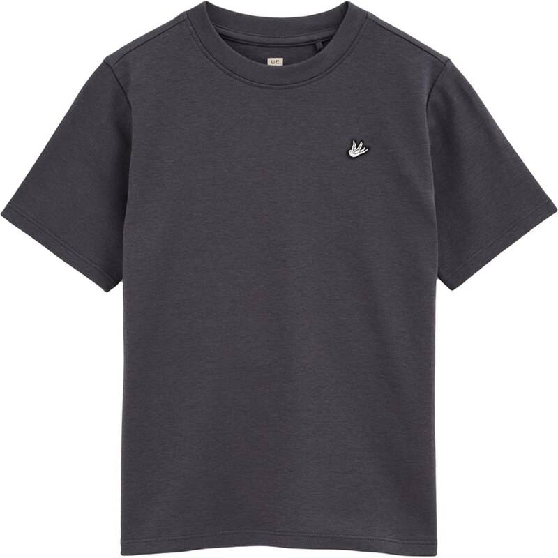 WE Fashion Tričko zelená / biela 65882818