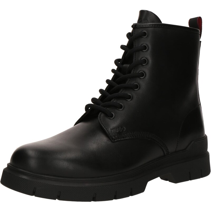 HUGO Šnurovacie čižmy Ryan čierna 64548034