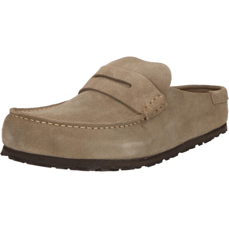 BIRKENSTOCK Papuče Naples tmavobéžová 64548012