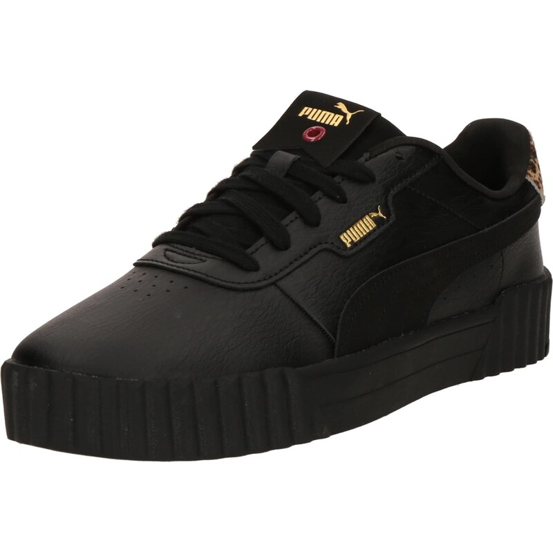 PUMA Nízke tenisky Carina 3.0 hnedá / kapučíno / zlatá / čierna 64548039