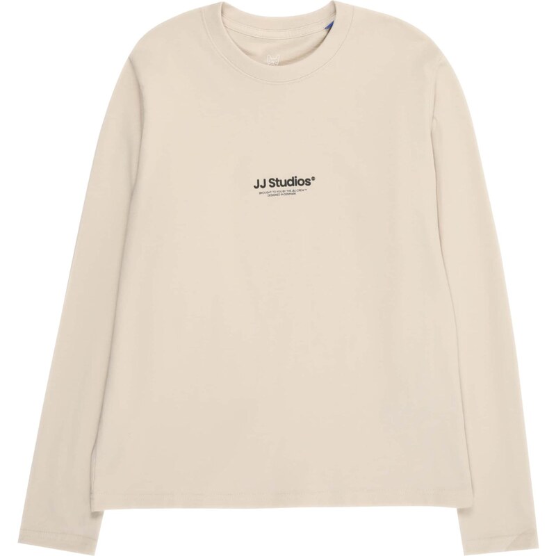 Jack & Jones Junior Tričko JJESOHO krémová / čierna 64547990