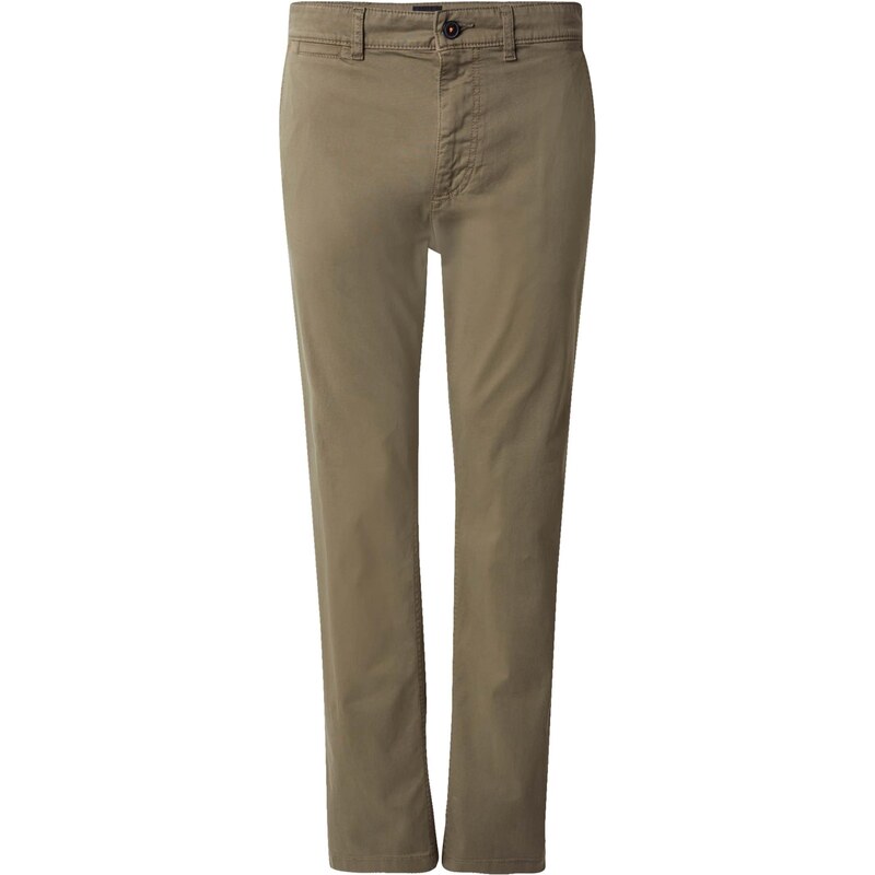 BOSS Chino nohavice kaki 64548134