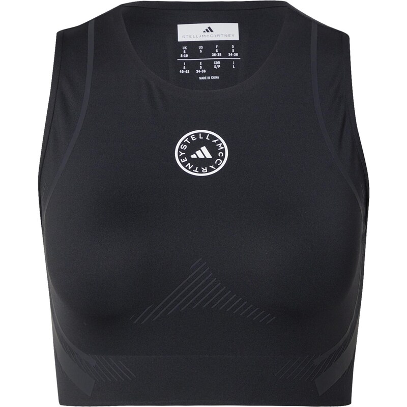 ADIDAS BY STELLA MCCARTNEY Športová podprsenka čierna / biela 65658094
