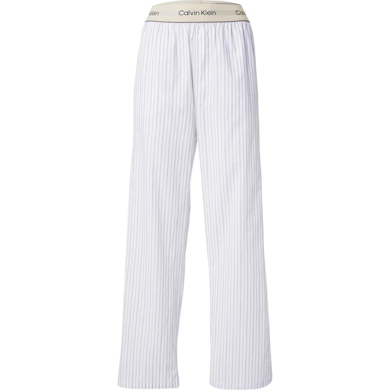 Calvin Klein Underwear Pyžamové nohavice čierna / biela 64548206