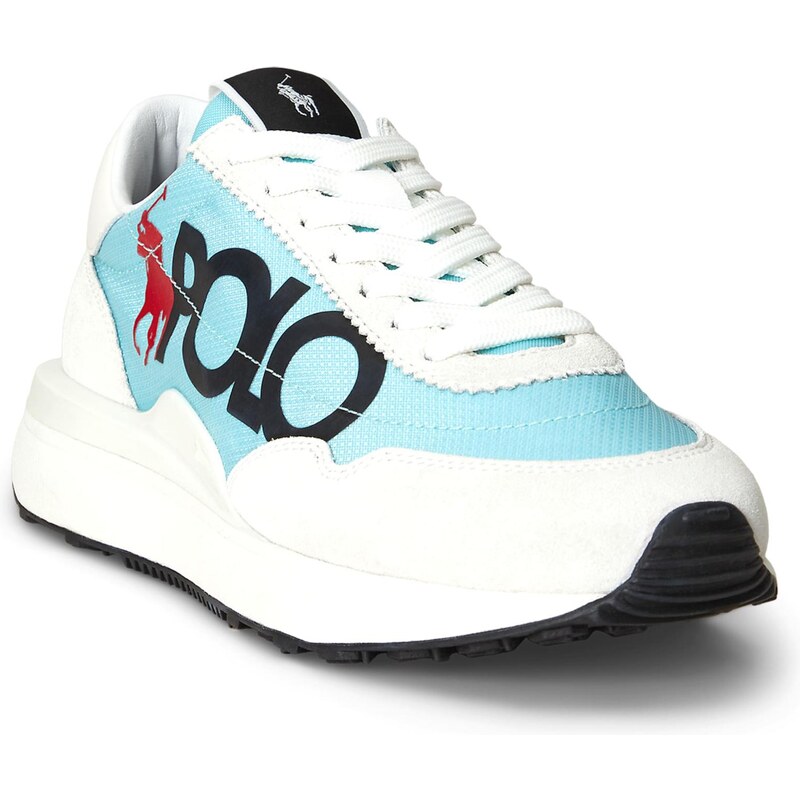 Polo Ralph Lauren Nízke tenisky TRAIN 89 svetlomodrá / karmínovo 64548229