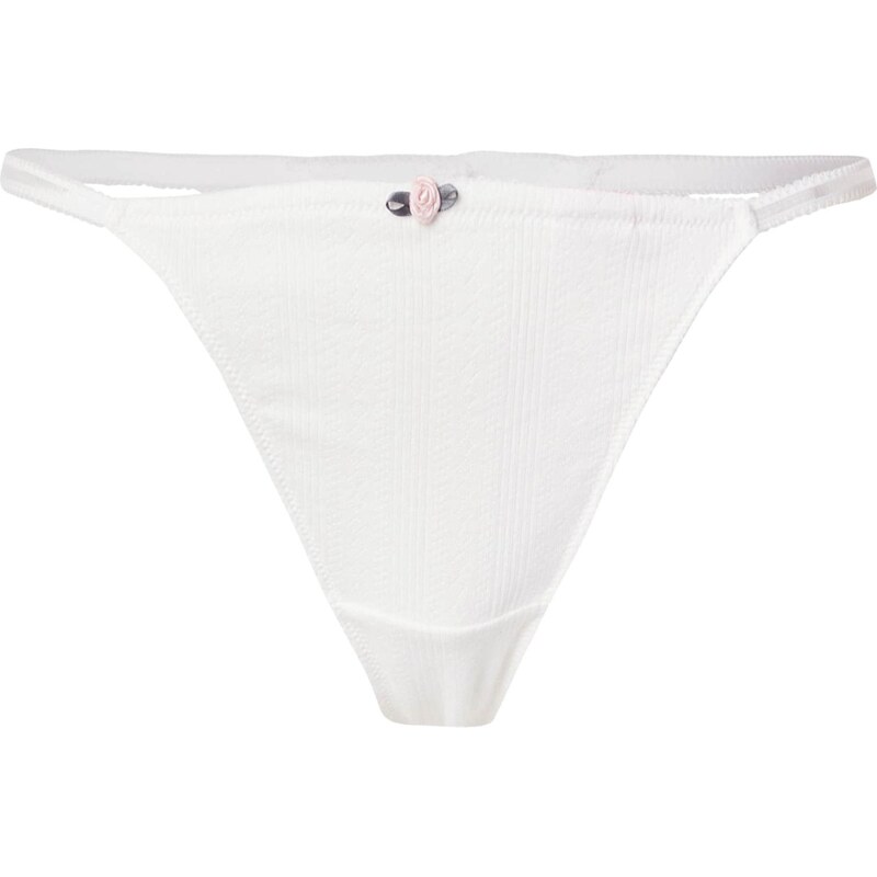 Hunkemöller Tangá biela 65878086