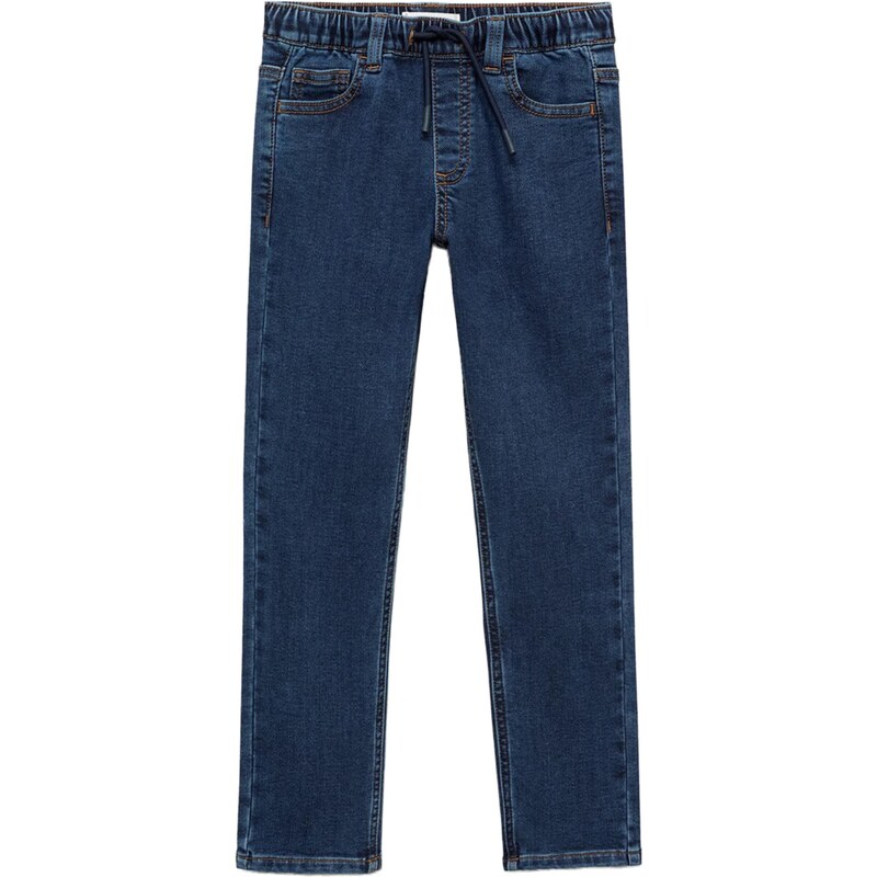 MANGO KIDS Džínsy COMFY tmavomodrá 65482266