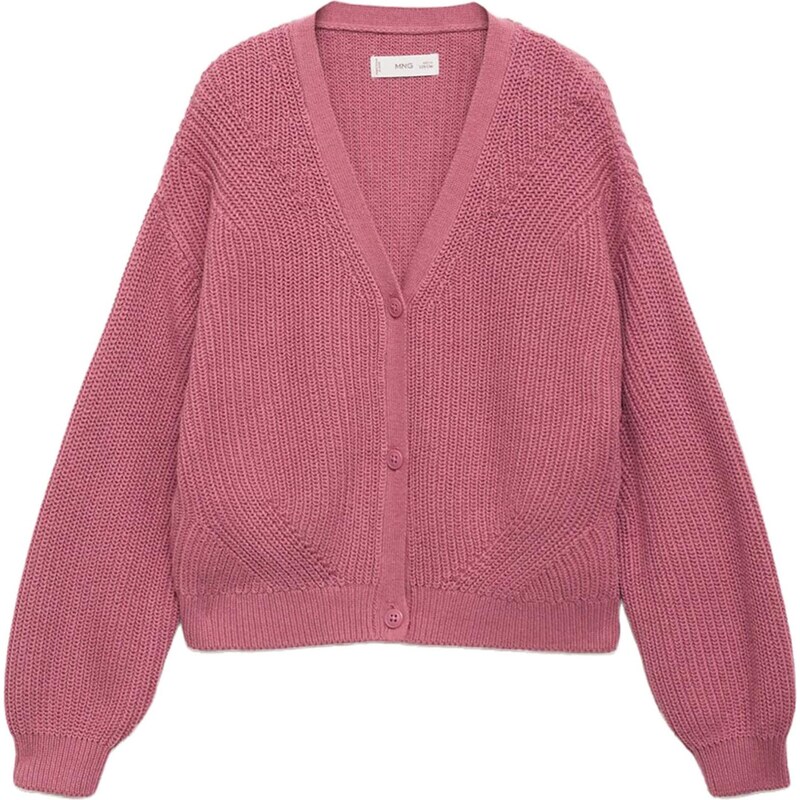 MANGO KIDS Kardigán ROSE pitaya 65656103