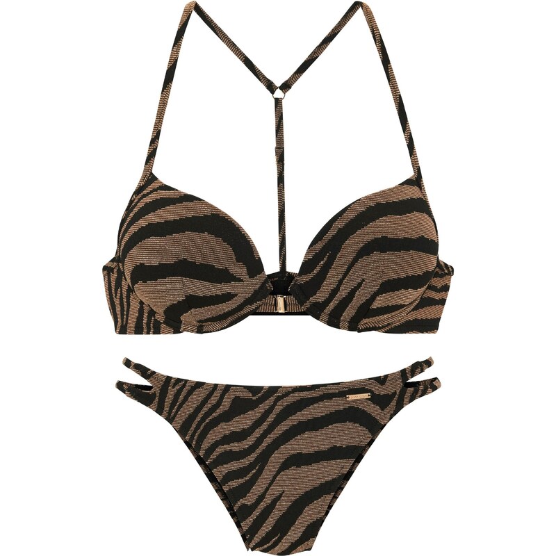 Bruno Banani Bikiny hnedá / čierna 64563858