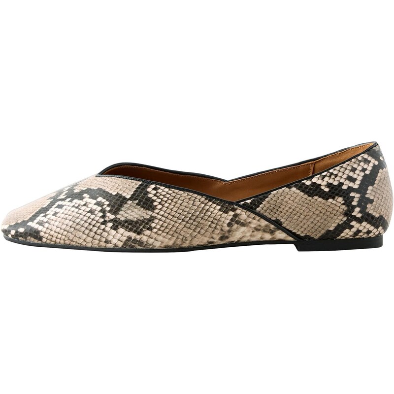 Next Baleríny tmelová / čierna 65882609