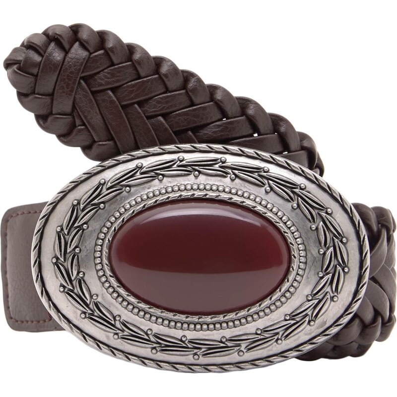 Pull&Bear Opasky tmavohnedá 66008492