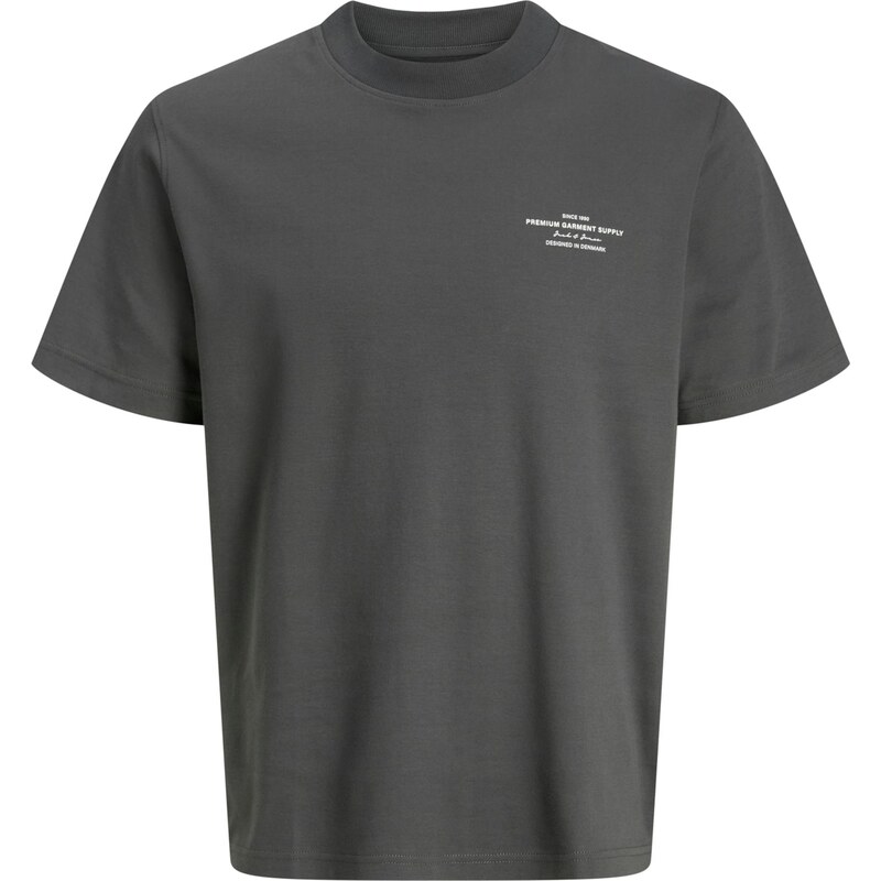 JACK & JONES Tričko JPRBLACHAD tmavosivá / biela 65052312