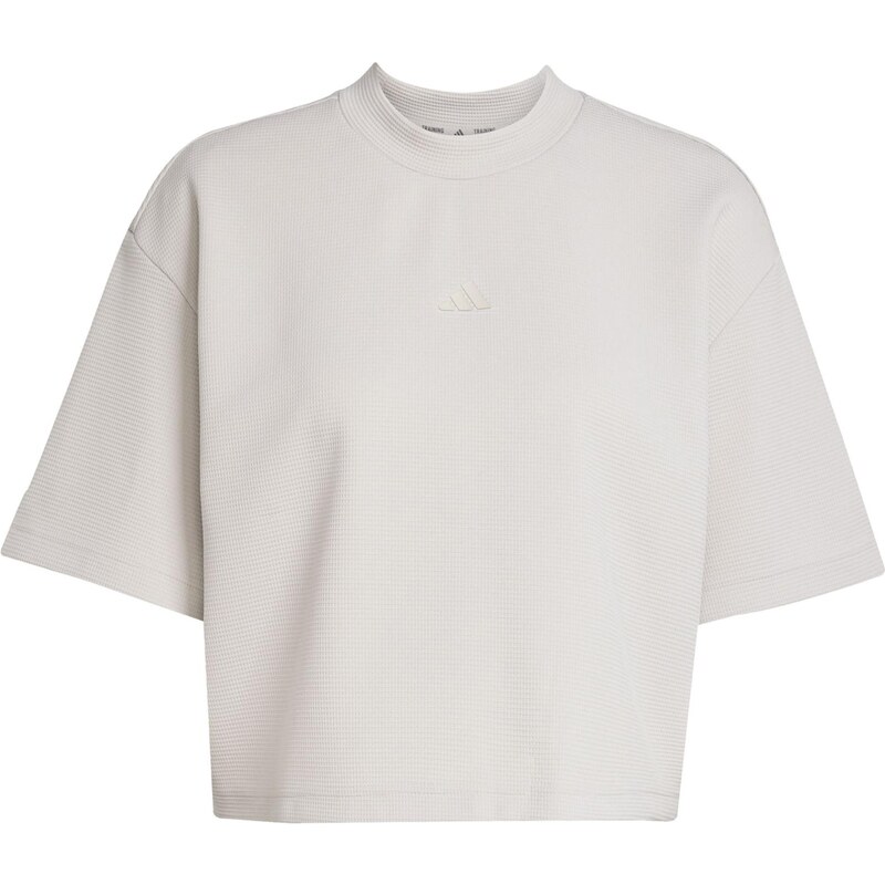 ADIDAS PERFORMANCE Funkčné tričko Yoga Motion Waffle prírodná biela 64559471
